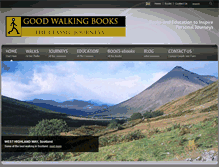 Tablet Screenshot of goodwalkingbooks.com